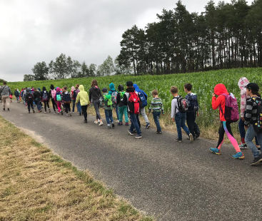 Klassenfahrt Dbener Heide