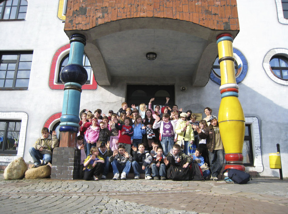 Klasse 5 der Frbelschule Halle, hier in Wittenberg, Klassenfahrt Dbener Heide 2007 – Bildergalerie Klassenfahrten von Jugendtours