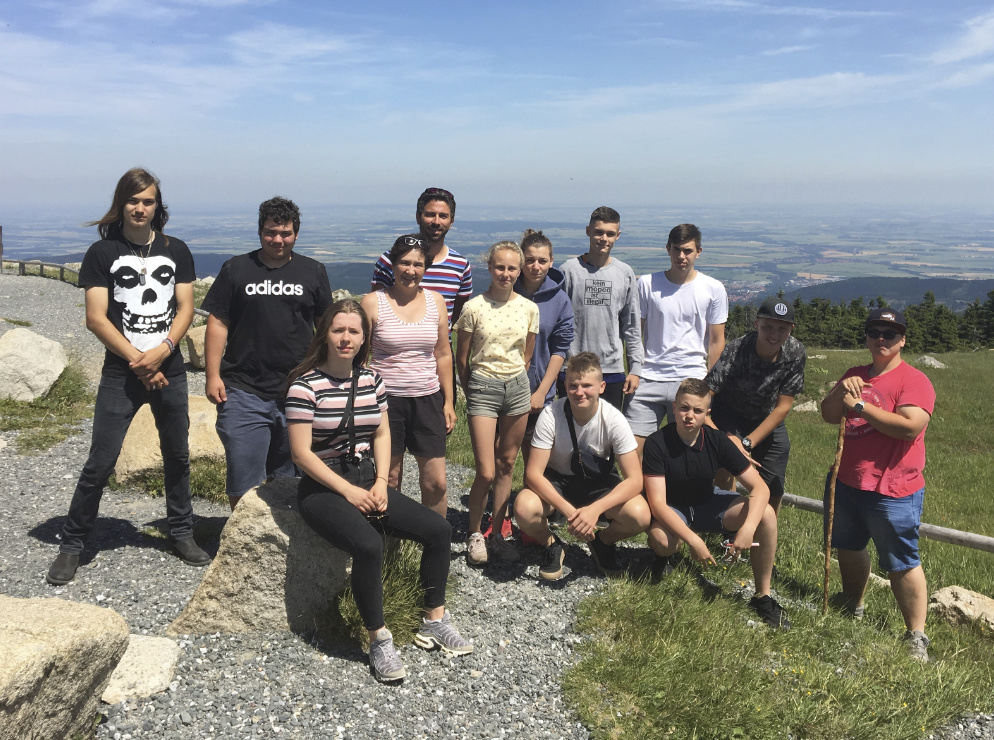 Klasse 9 der Oberschule Frdric Joliot-Curie Pegau, hier auf dem Brocken im Harz, Klassenfahrt Harz 2019 – Bildergalerie Klassenfahrten von Jugendtours