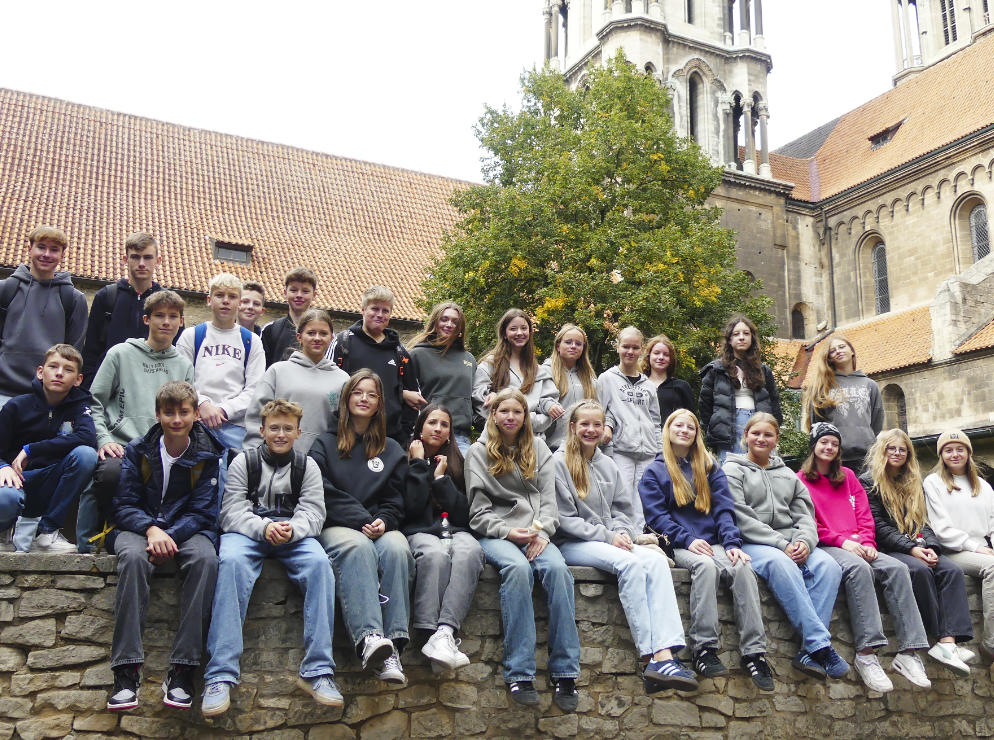 Klasse 8 des Staatlichen Gymnasiums „Marie Curie“ Worbis, Klassenfahrt Naumburg  2024 – Bildergalerie Klassenfahrten von Jugendtours