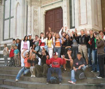 Schler*innen in Florenz – Klassenfahrt Italien