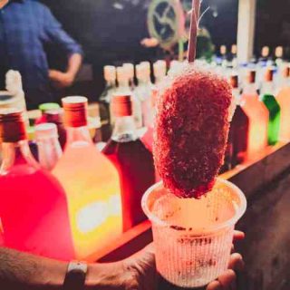 Willkommensparty in einem privaten Club