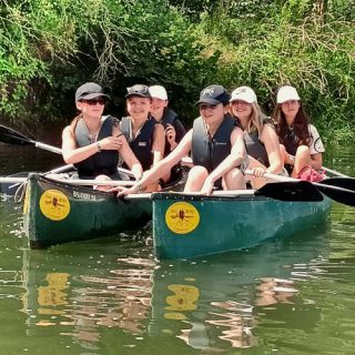 Kanutour auf der Unstrut