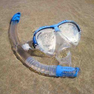 Schnorchelausrüstung